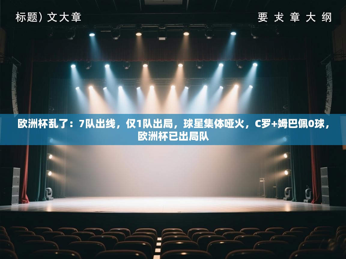 欧洲杯乱了:7队出线,仅1队出局,球星集体哑火,C罗+姆巴佩0球,欧洲杯已出局队 第1张