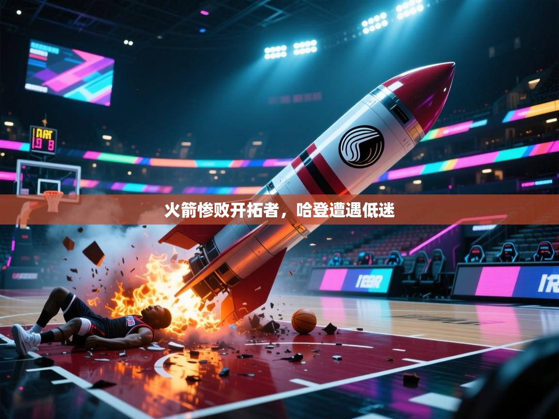 火箭惨败开拓者，哈登遭遇低迷